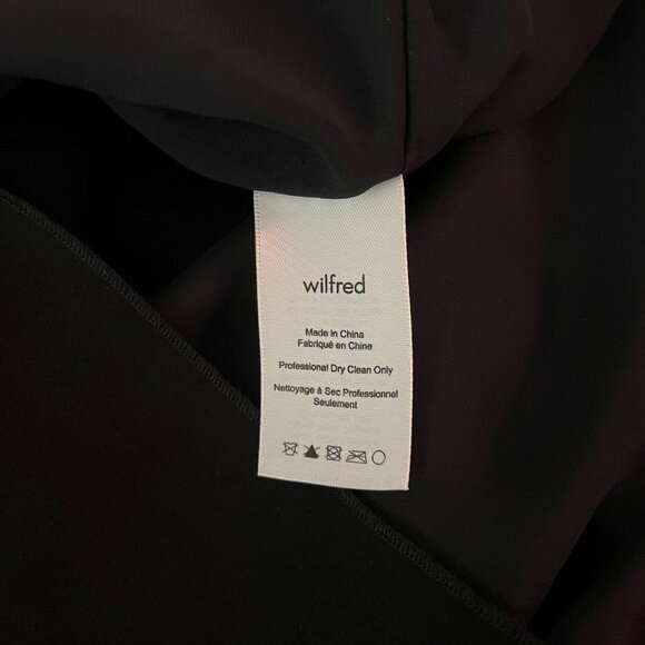 NWT Aritzia Wilfred Sabine Dress Faux Wrap Mini Dress with Pockets Size XS - Picture 8 of 11